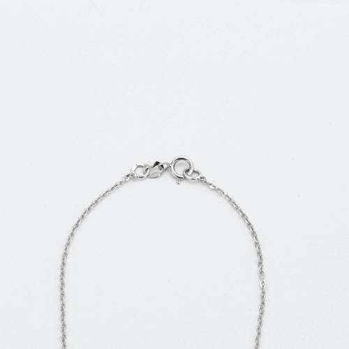 Collier Collier avec pendentif en or gris et diamants 58 Facettes DV0661-2