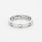 Bague CARTIER - Alliance Love en or gris et diamants 58 Facettes DV0379-13