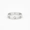 Bague CARTIER - Alliance Love en or gris et diamants 58 Facettes DV0379-13