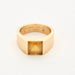 Bague 52 CARTIER - Bague Tank Citrine en or jaune 58 Facettes DV3419-1