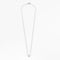 Collier Collier en or gris et petits diamants 58 Facettes DV3616-2