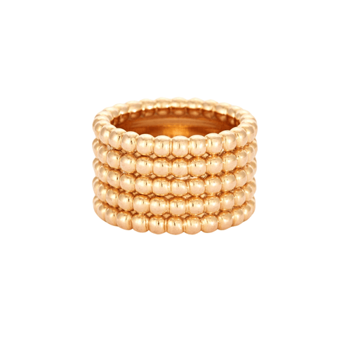 Bague VAN CLEEF & ARPELS - Bague Perlée or rose 58 Facettes DV3419-6