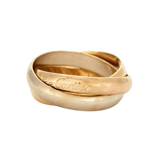 Bague 51 CARTIER - MUST - TRINITY - Bague trois anneaux 58 Facettes DV0504-2