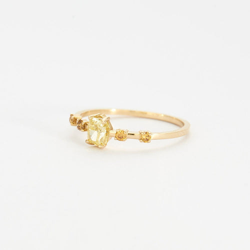 Bague 53 Bague en or et diamants de couleurs 58 Facettes DV2800-9