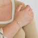 Bracelet VAN CLEEF & ARPELS - Bracelet Sweet Butterflies or jaune et nacre 58 Facettes DV0664-1