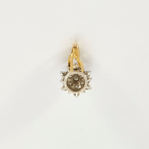 Pendentif Pendentif en or et diamants 58 Facettes DV0078-9