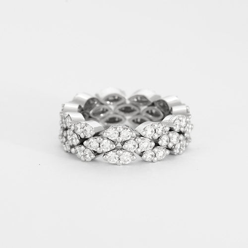 Bague 52 MAUBOUSSIN - Bague Je le veux or gris et diamants 58 Facettes DV3975-3