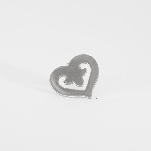 Boucles d'oreilles O.J PERRIN - Boucles d'oreilles Coeurs Légende en or gris 58 Facettes DV0670-1