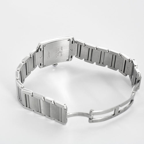 Montre CARTIER - Montre Tank Française acier 58 Facettes DV0370-4