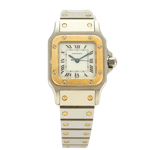 Montre CARTIER - Montre Santos Acier et or  58 Facettes DV0612-10