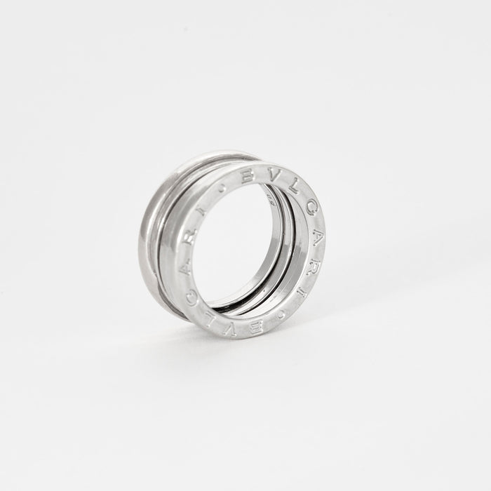 BULGARI - Bague B.Zéro1 or gris