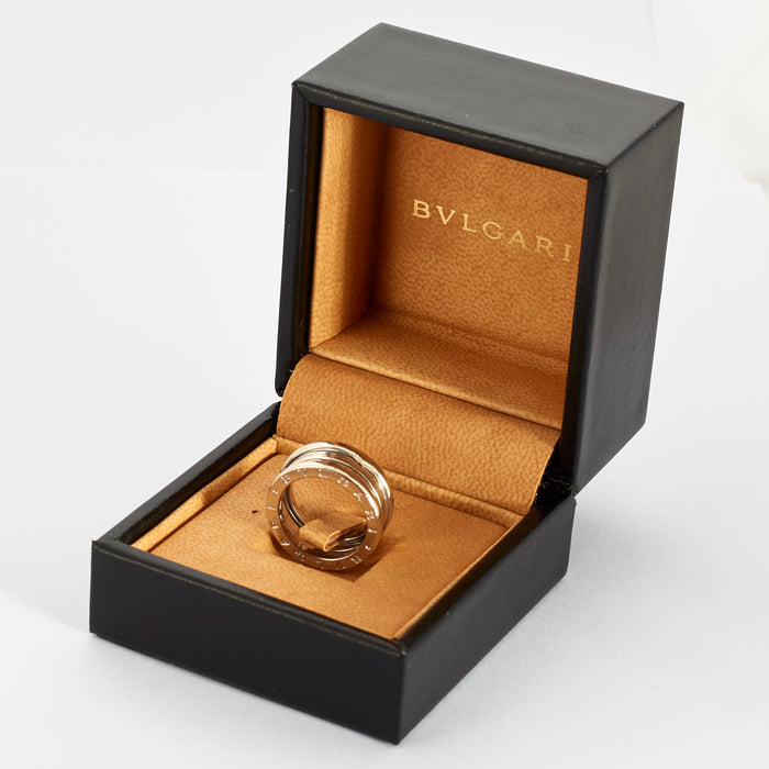 BULGARI - Bague B.Zéro1 or gris