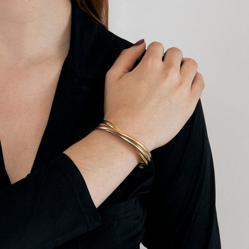 Bracelet 19.5 CARTIER - Bracelet Trinity trois ors 58 Facettes DV2892-1-19-4