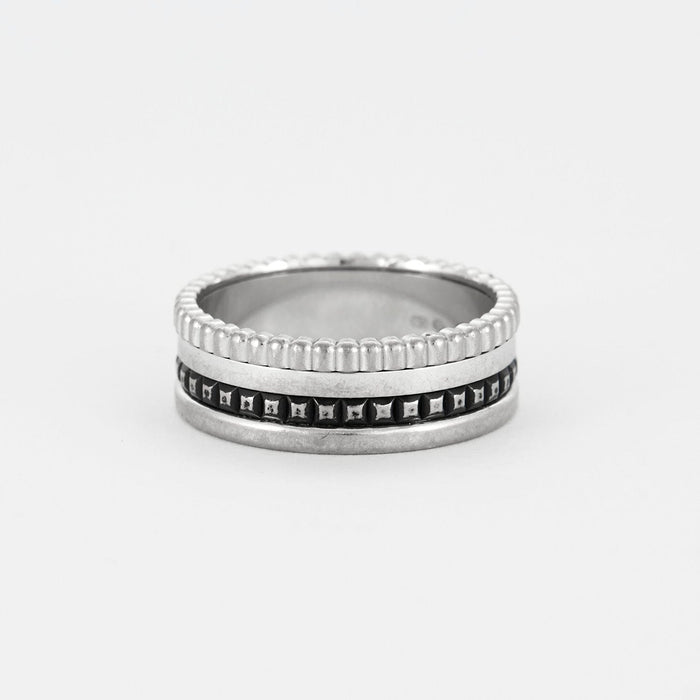 Bague 54 BOUCHERON - Bague Quatre Black or gris 58 Facettes DV0676-1-54-3