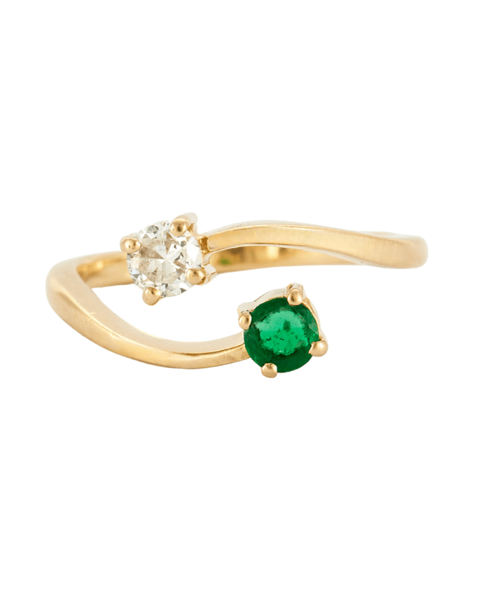 Vendita di anelli con smeraldi