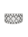 Bague 59 Bague jonc en or gris et diamants 58 Facettes DV2800-12-59-5