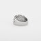 Bague 59 Bague jonc en or gris et diamants 58 Facettes DV2800-12-59-5
