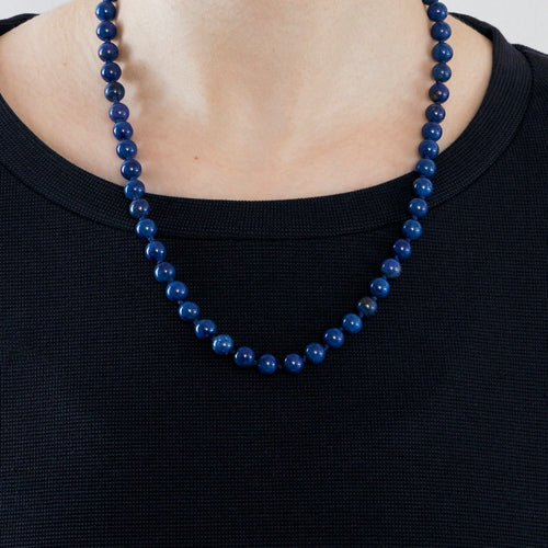 Collier Collier de perles de lapis lazuli 58 Facettes DV3841-7