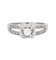 Bague 53 MAUBOUSSIN - Bague Chance of Love n°2 or gris diamants 58 Facettes DV4160-3