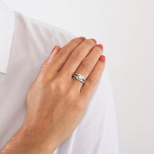 Bague 48 MAUBOUSSIN - Bague Chance of Love n°3 or gris diamants 58 Facettes DV3879-1