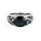 Bague 53 MAUBOUSSIN - Bague Nuit d'Amour or gris, diamants et saphirs 58 Facettes DV4297-1