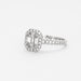 Bague 54 Bague en or gris et diamants 58 Facettes DV0682-2-54-3