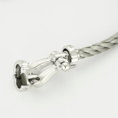 Bracelet 15/16cm FRED -  Bracelet Force 10 or gris et acier 58 Facettes DV2731-4