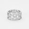 Bague 49 DE BEERS - Bague Radiance en or gris et diamants 58 Facettes DV2731-3