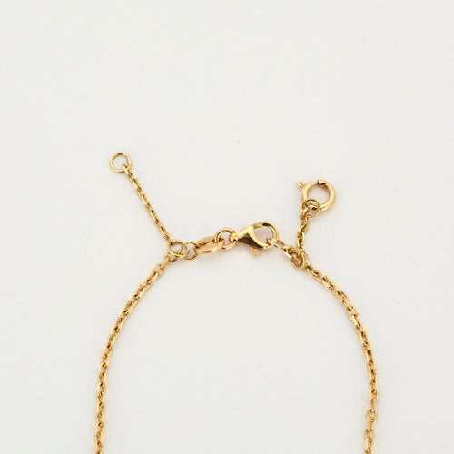 Collier Collier en or jaune serti d'un diamant poire 58 Facettes DV0397-5