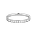 Bague 52 MAUBOUSSIN - Alliance Lovissime or gris et diamants 58 Facettes DV4184-8