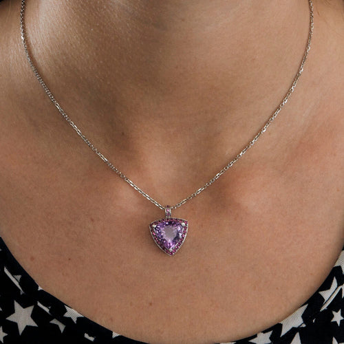 Collier MAUBOUSSIN - Collier Tellement subtile pour toi or gris améthyste 58 Facettes DV0683-1