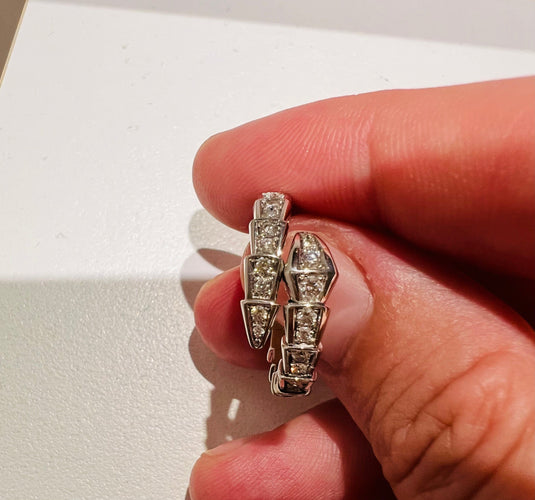 Bague 53 Bulgari - Bague Serpenti Vipère 58 Facettes DV4618-1