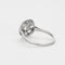 Bague 55 Bague platine, or gris et diamants 58 Facettes DV0687-1