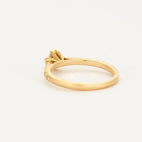 Bague 49 Bague solitaire or et diamants 58 Facettes DV0690-2