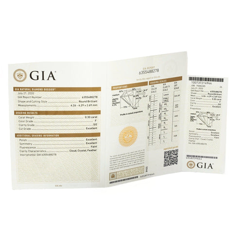 Bague 49 Bague solitaire or et diamants 58 Facettes DV0690-2