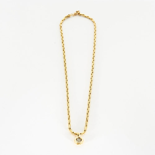 Collier Collier en or jaune et diamants 58 Facettes DV4234-2