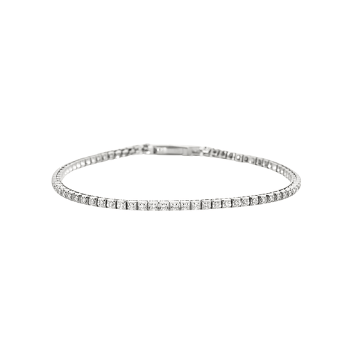 Bracelet MAUBOUSSIN -  Bracelet Tu es ma rivière d'amour or gris diamants 58 Facettes DV0689-1