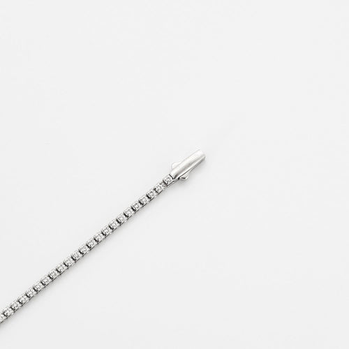 Bracelet MAUBOUSSIN -  Bracelet Tu es ma rivière d'amour or gris diamants 58 Facettes DV0689-1