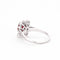 Bague 51 Bague or gris rubis et diamants 58 Facettes DV0694-1