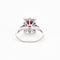 Bague 51 Bague or gris rubis et diamants 58 Facettes DV0694-1