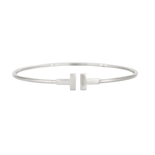 Bracelet TIFFANY & CO - Bracelet Wire en or gris 58 Facettes DV4159-2