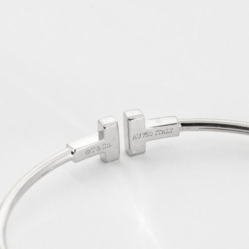 Bracelet TIFFANY & CO - Bracelet Wire en or gris 58 Facettes DV4159-2