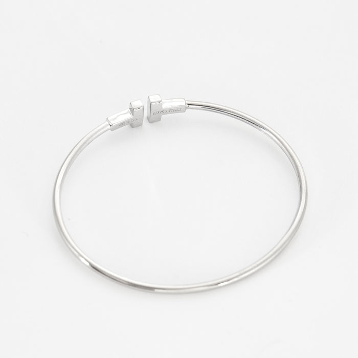 TIFFANY & CO - Bracelet Wire en or gris