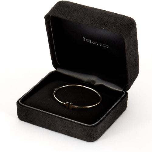 Bracelet TIFFANY & CO - Bracelet Wire en or gris 58 Facettes DV4159-2