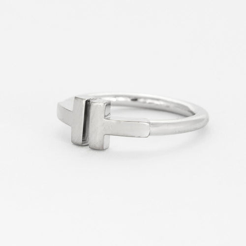 Bague 48 Tiffany & Co - Bague Wire or gris 58 Facettes DV4159-3