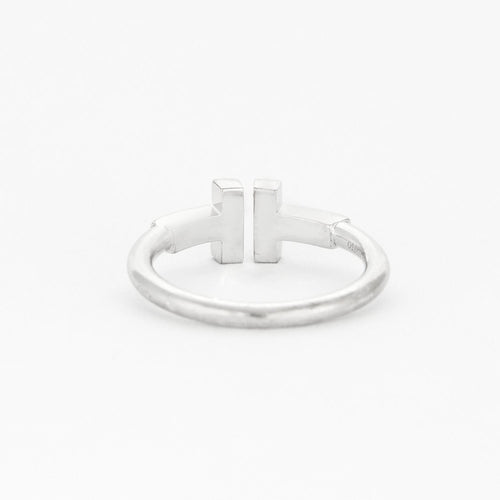 Bague 48 Tiffany & Co - Bague Wire or gris 58 Facettes DV4159-3