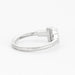 Tiffany & Co - Bague Wire or gris