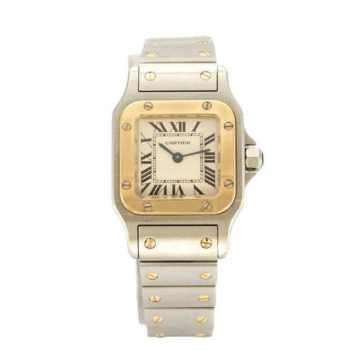 Montre CARTIER - Montre Santos or et acier 58 Facettes DV0681-2