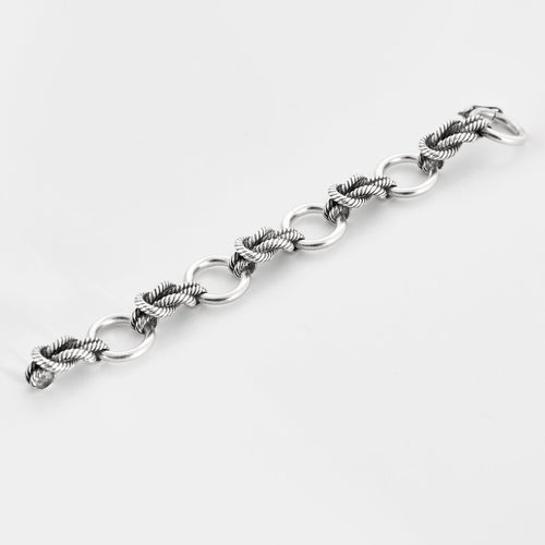 Bracelet Hermès -  Bracelet Audierne en argent 58 Facettes DV0697-1