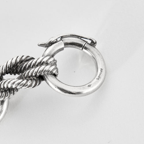 Bracelet Hermès -  Bracelet Audierne en argent 58 Facettes DV0697-1